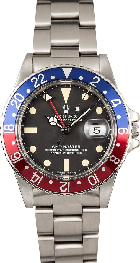 rolex pepsi gmt-master 16750|Rolex GMT Master 1675 Pepsi.